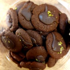 ChocoFill Pista Butter Cookies - Indulgent Chocolatey Crunch with Pistachios - AvonBakers