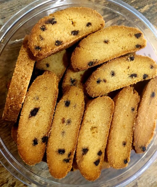 Butter Choco Chip Biscotti - Indulgent Treat with Rich Butter and Chocolate Chips