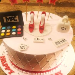 Fashion Fiesta Theme Cake - Stylish cake for celebrations in Meerut