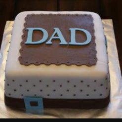 Father's Day Cake - Adorned with fondant decorations or heartfelt messages, perfect for celebrating Father's Day