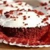 Red Velvet Cupcakes - Moist red velvet cake topped with creamy cream cheese frosting, perfect for any occasion