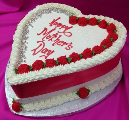 Beautiful Happy Mother's Day Cake - Heartfelt cake for Mom, perfect for showing love and appreciation