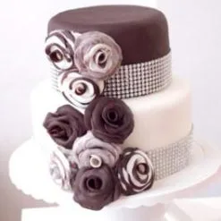 788356Brown_N_White_Designer_Cake