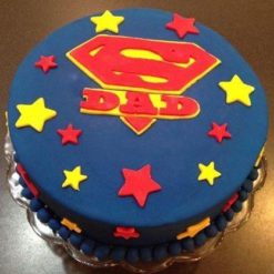 Super Dad Special Cake - Rich layers with creamy frosting, perfect for celebrating Father's Day