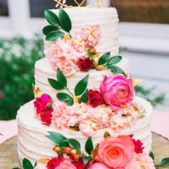 floral designer cake