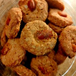 Crunchy Almonds Oats Butter Cookies - Nutty Bliss with Premium Almonds and Hearty Oats - AvonBakers