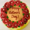 Elegant Floral Theme Mother's Day Cake - Cake adorned with flowers - AvonBakers