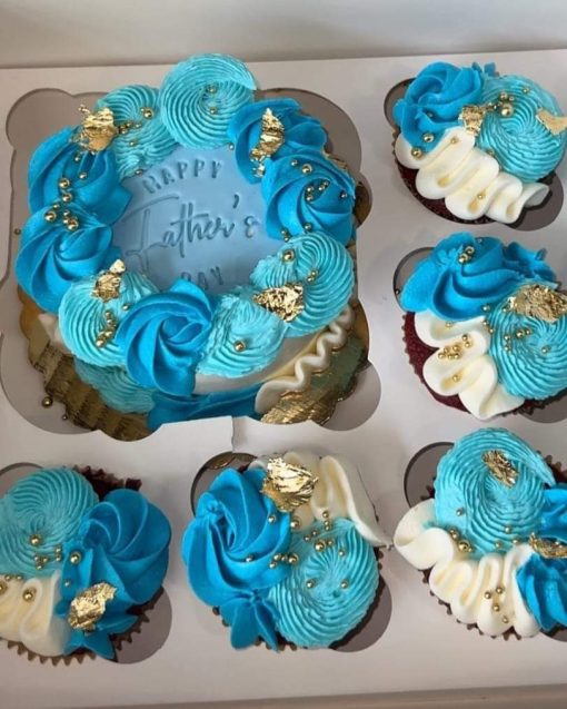 Father’s Day Special Cakes and Cupcakes with personalized designs and heartfelt messages