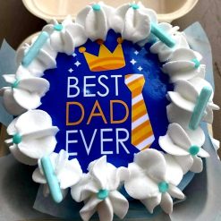 Father’s Day Special Cake with personalized design and heartfelt message