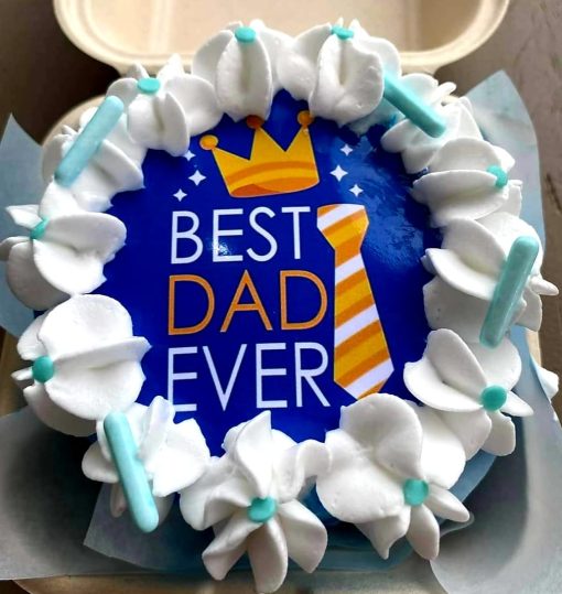 Father’s Day Special Cake with personalized design and heartfelt message