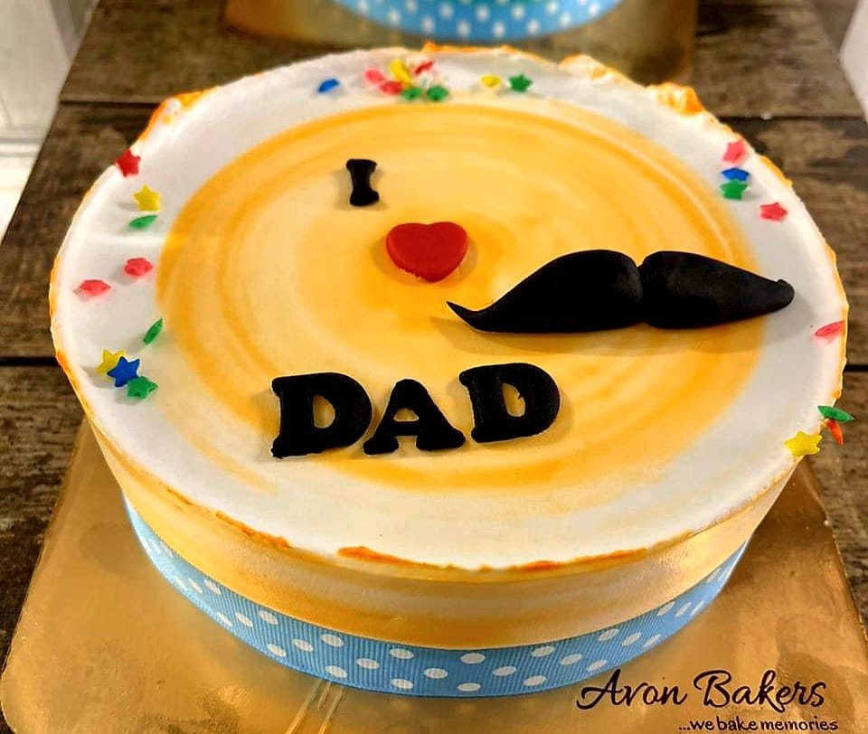 Love For Your Dad Theme Adorable Cake