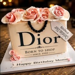 Born to Shop Theme Elegant Designer Cake