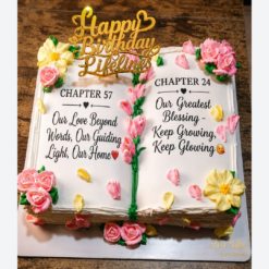 Love Story Theme Designer Cake