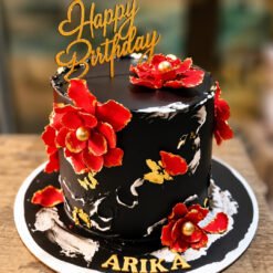 Cute Floral Theme Designer Cake